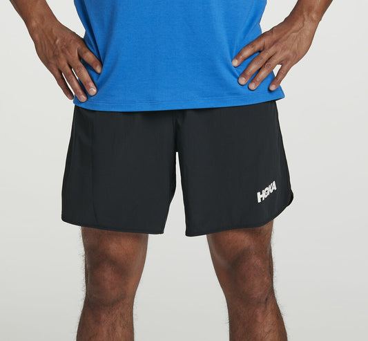 Men's Performance Woven 7" Short Black