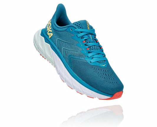 Women's Arahi 5 Mosaic Blue / Luminary Green