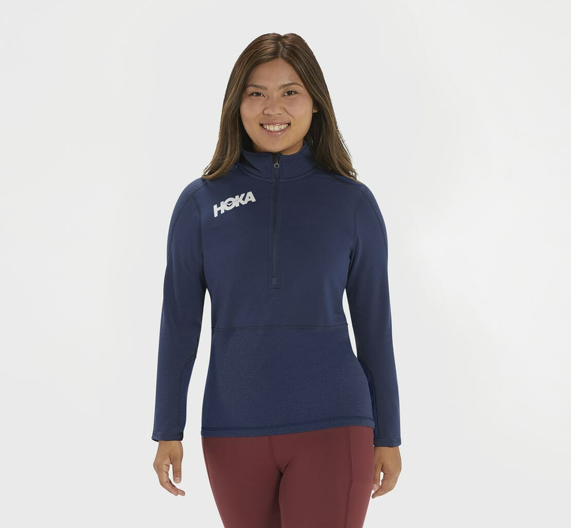Women's 1/2 Zip Midlayer Moonlit Ocean