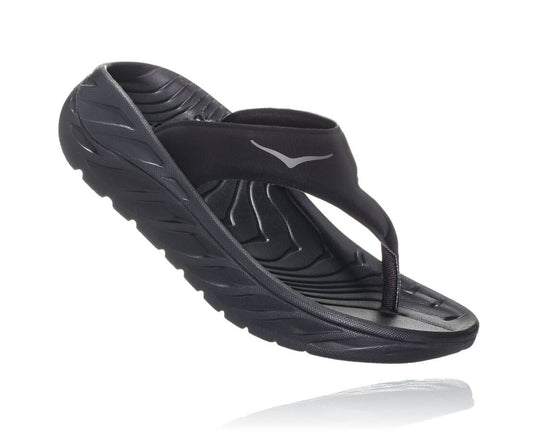 Women's ORA Recovery Flip Black / Dark Gull Gray