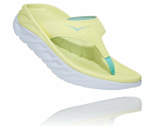 Women's ORA Recovery Flip Luminary Green / Blue Tint