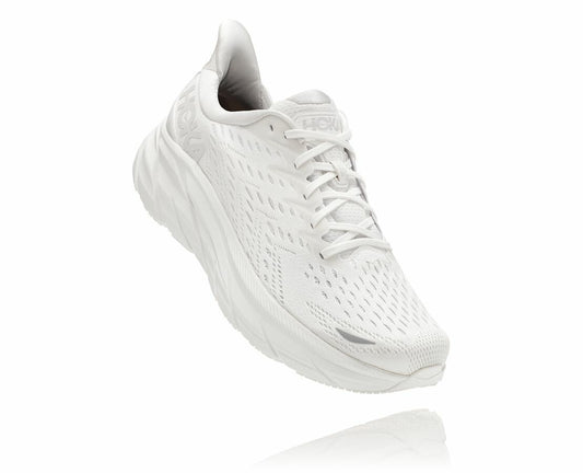 Men's Clifton 8 White / White