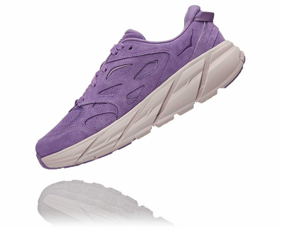 All Gender Clifton L Suede Chalk Violet / Lilac Ash